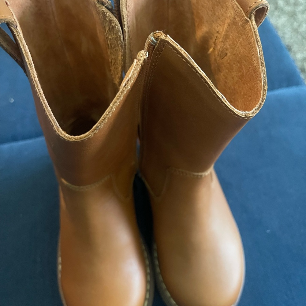 Classic Brown Kids Boots